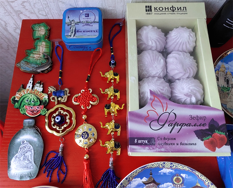 Сувениры из Астрахани, Волгограда и Элисты